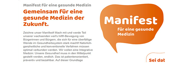 „Es geht um’s Ganze“ – Ein Aufruf für eine gesunde Medizin