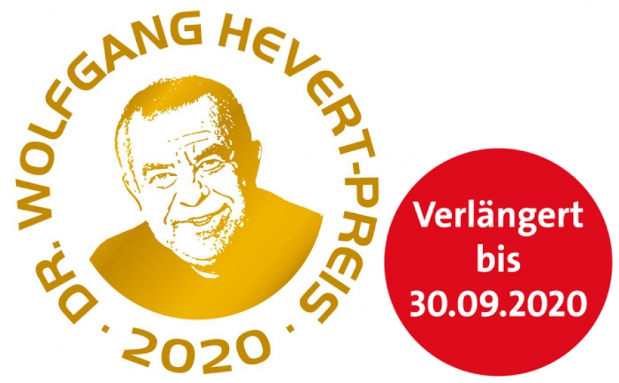 Dr. Wolfgang Hevert-Preis 2020 – Einreichungsfrist verlängert
