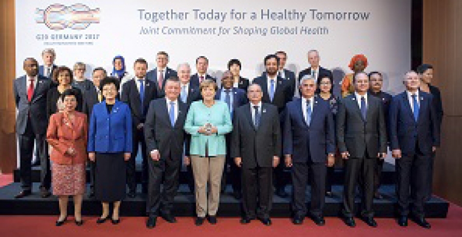 Treffen der G20-Gesundheitsminister in Berlin